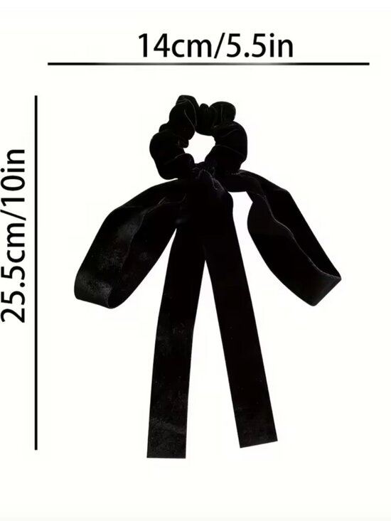 Bow Hair Scrunchie - Picture 2 of 2